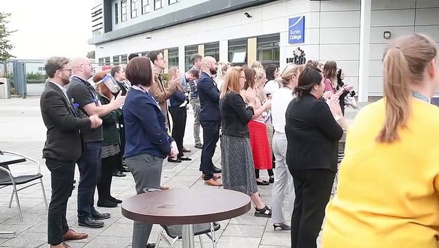 Burnley College Sixth Form Centre tutors presented with prestigious awards