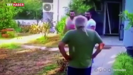 Halil Sezai'nin bir kişiyi darbettiği anın görüntüleri ortaya çıktı