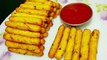 പൊട്ടറ്റോ ഫിംഗേഴ്സ് | Crispy Poha & Potato Fingers Evening Snack | आलू पोहा के कुरकुरे फिंगर फ्राइज