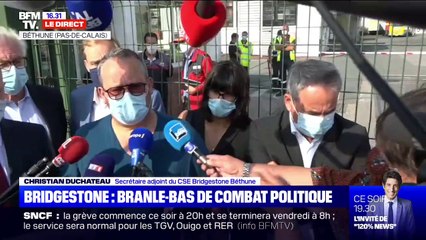 Bridgestone à Béthune: l'État et la région "nous apportent leur soutien total", selon le secrétaire adjoint du CSE