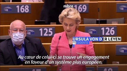 Migration: Von der Leyen veut "abolir le règlement de Dublin" sur les demandes d'asile