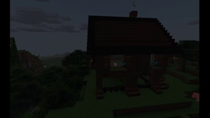 How to build a simple survival house in Minecraft