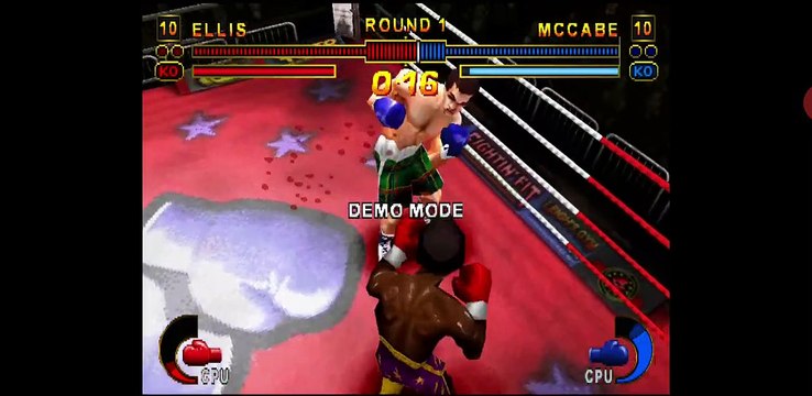 Mike Tyson Boxing 2000 new on 2020 Game on PS1. Game intro, demo, and first rou_HD