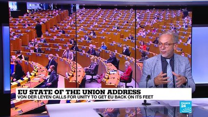 EU's von der Leyen calls for unity to get Europe back on its feet