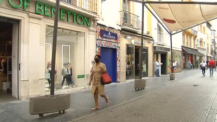 El tráfico peatonal ha descendido una media del 30 por ciento en verano por  la pandemia