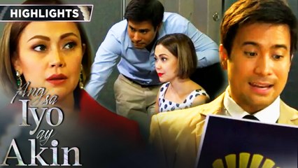 Gabriel and Marissa work together on a presentation for Ceñidoza | Ang Sa Iyo Ay Akin