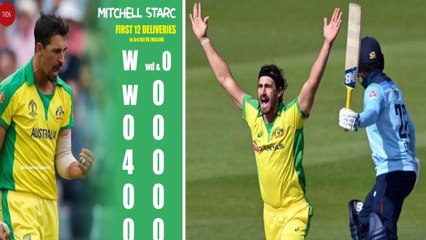 ENG vs AUS:Mitchell Starc హ్యాట్రిక్ మిస్,JoeRoot,Jason Roy డకౌట్ ,ఆదుకున్న Bairstow|Oneindia Telugu