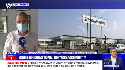 Bridgestone: le maire de Béthune considère la fermeture de l'usine comme "une forme d'humiliation"