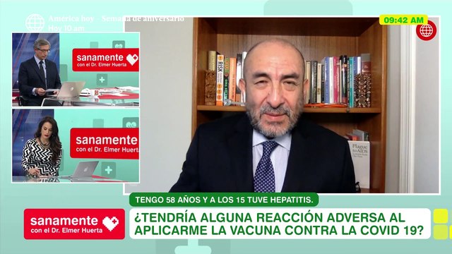 ¿Reacción adversa al aplicarme vacuna contra el Covid? | Sanamente con el Doctor Elmer Huerta (HOY)