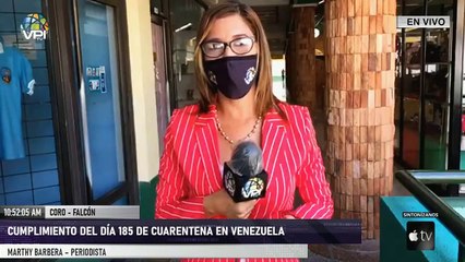 EN VIVO - Cumplimiento del dia 185 de cuarentena en Venezuela