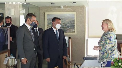 Θερμό κλίμα στις συναντήσεις Ζάεφ με ΠτΔ και Κ.Μητσοτάκη