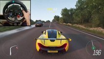 Mclaren P1 2013 - Forza Horizon 4 | Logitech g29 gameplay (Steering Wheel   Paddle Shifter)
