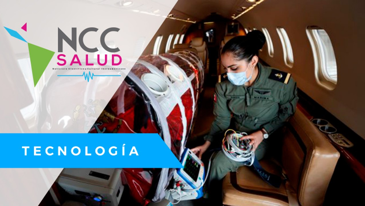 Mé­xi­co dis­po­ne de am­bu­lan­cias áreas para ayu­dar a pa­cien­tes de CO­VID-19