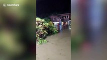 Flash floods swamp homes after heavy rain in Thailand