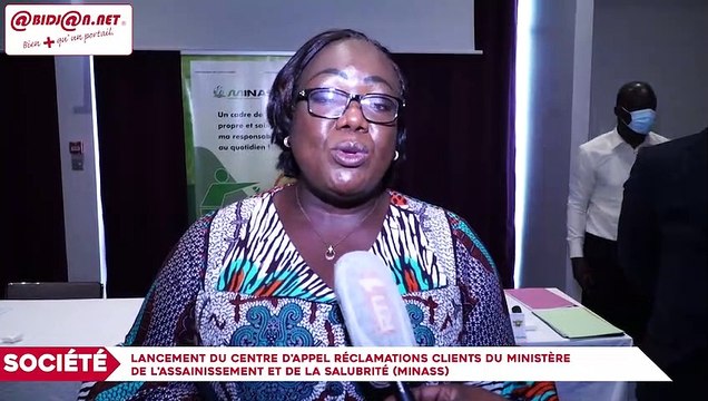 Lancement du centre d'appel réclamations clients du Ministère de l'Assainissement et de la Salubrité (MINASS)