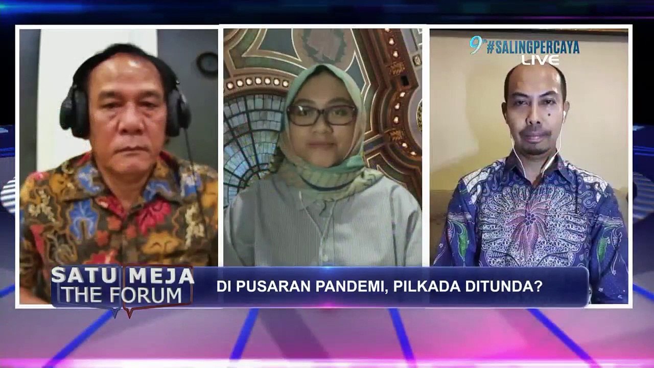 Di Pusaran Pandemi, Pilkada Ditunda? - SATU MEJA THE FORUM (Bag 1)