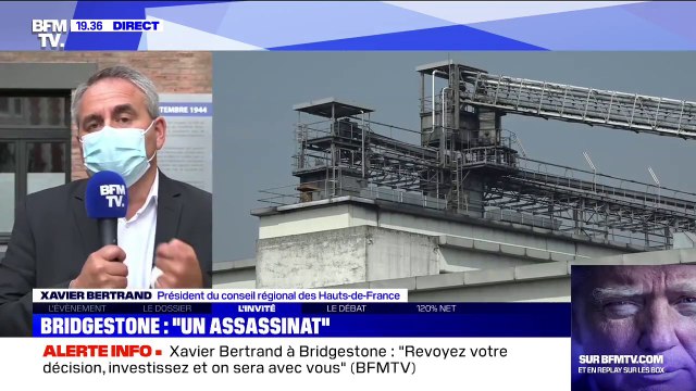 Xavier Bertrand à Bridgestone: Il ne faut pas lâcher les gens (...) il faut se battre et engager un vrai bras de fer
