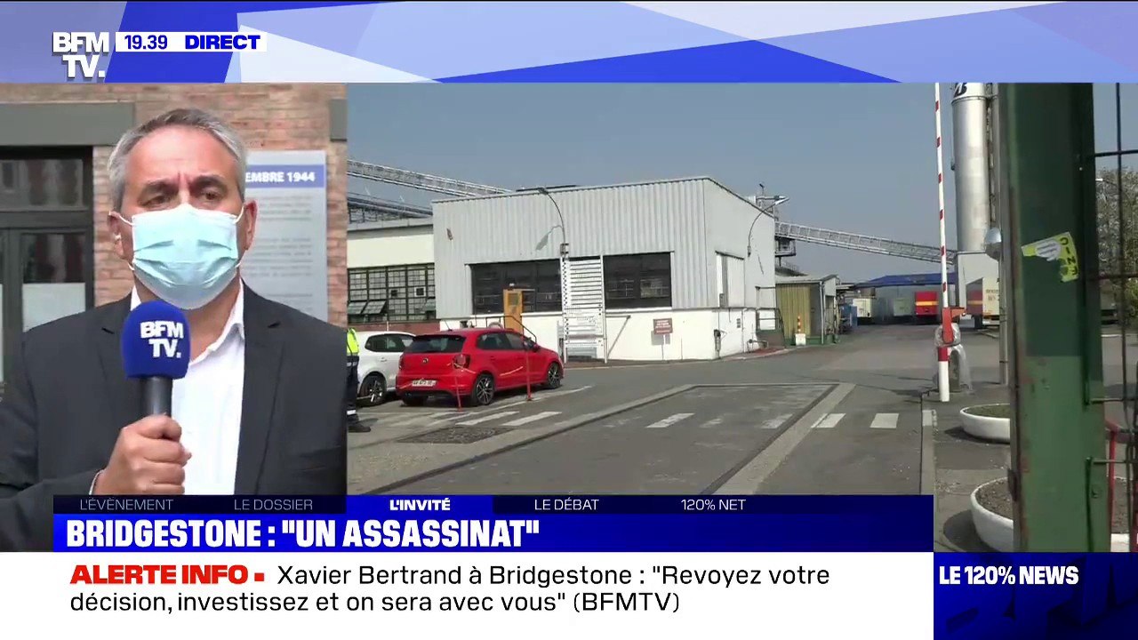 Bridgestone: pour Xavier Bertrand, "respecter les gens, c'est tout simplement accepter le plan B qu'on est en train de proposer"