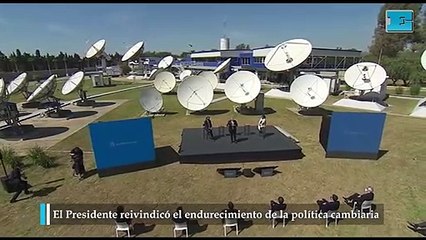 El Presidente reivindicó el endurecimiento de la política cambiaria