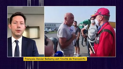 Fermeture de Bridgestone Béthune : "Une trahison qui remonte à loin", pour François-Xavier Bellamy