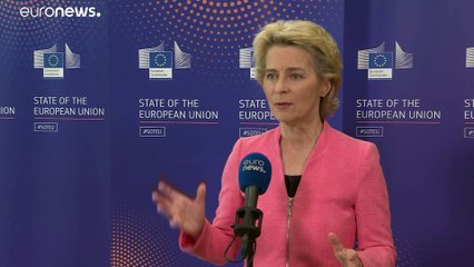 Von der Leyen sur Euronews : "créer une UE de nouvelle génération"