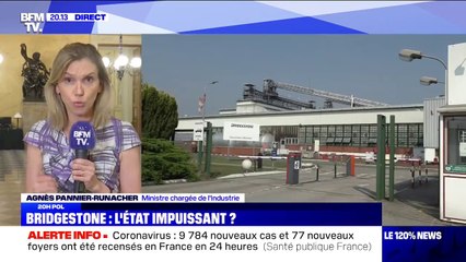 Agnès Pannier-Runacher sur Bridgestone: "Ce qui est inacceptable, c'est de dire qu'il n'y a qu'un seul scénario : la fermeture"