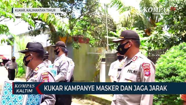 Kukar Kampanye Masker dan Jaga Jarak