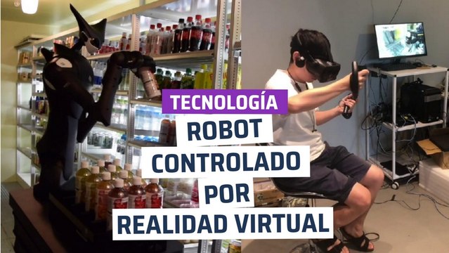 [CH] Robot reponedor controlado por realidad virtual