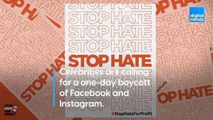 Celebrities are calling for a one-day boycott of Facebook and Instagram.
