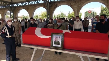 Hayatını kaybeden uzman çavuş son yolculuğuna uğurlandı