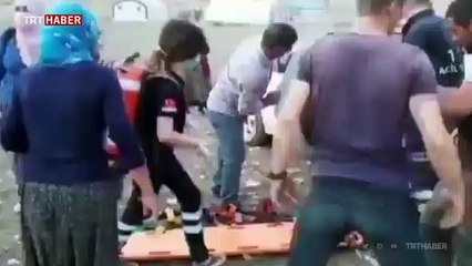 Askeri helikopter yaylada rahatsızlanan kişi için havalandı