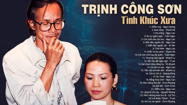 1977 Tình Khúc TRỊNH CÔNG SƠN Bất Hủ Một Thời - LK Diễm Xưa, Mưa Hồng - Tình Ca Phòng Trà Sang Trọng