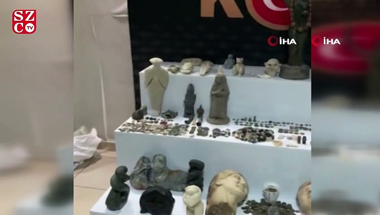 Hatay ve Şanlıurfa’da bin 234 parça tarihi eser ele geçirildi