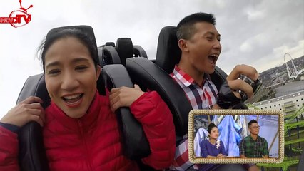 Thiên Vương hào hứng "dụ" Cát Tường ... lên tàu vũ trụ NASA