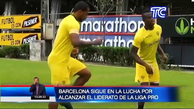 Barcelona SC continúa en la lucha por alcanzar el liderato en la Liga Pro