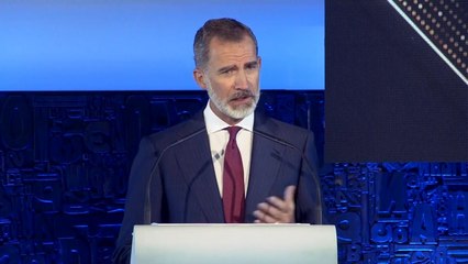 Felipe VI destaca el compromiso de Heraldo de Aragón con la libertad