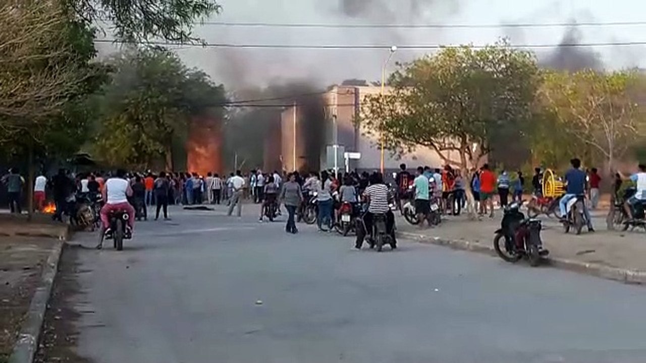 Movilización en Villa Río Bermejito