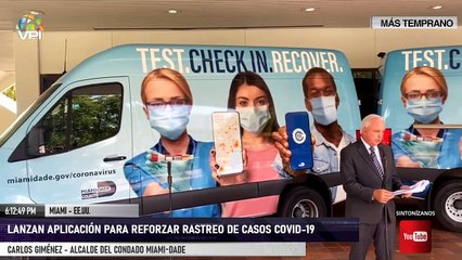 Rastreo de casos en Miami-Dade será reforzado con una app - VPItv
