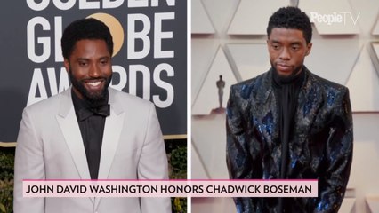 John David Washington Honors Chadwick Boseman: 'He Was Responsible for a Lot of Positive Change’