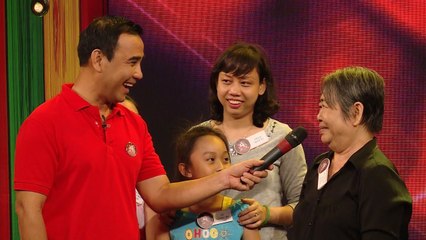 Quyền Linh "điêu đứng" với màn đối đáp bá đạo của bà ngoại 62 tuổi.