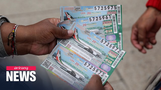 Mexico holds symbolic raffle for presidential jet