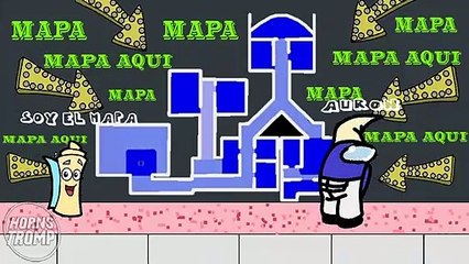 AURONPLAY JUGANDO AMONG IS ANIMADO #1