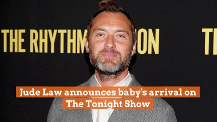 Jude Law Has A Baby
