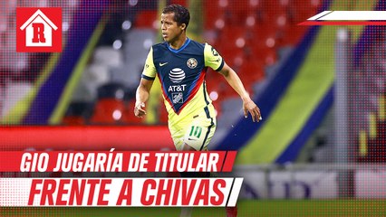 Piojo Herrera trabajó con Giovani dos Santos en su esquema titular de cara al clásico