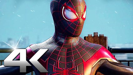 SPIDER-MAN 2 MILES MORALES : 7 Minutes de Gampelay 4K