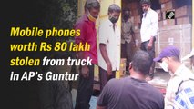 Mobile phones worth Rs 80 lakh stolen from truck in Andhra Pradesh's  Guntur
