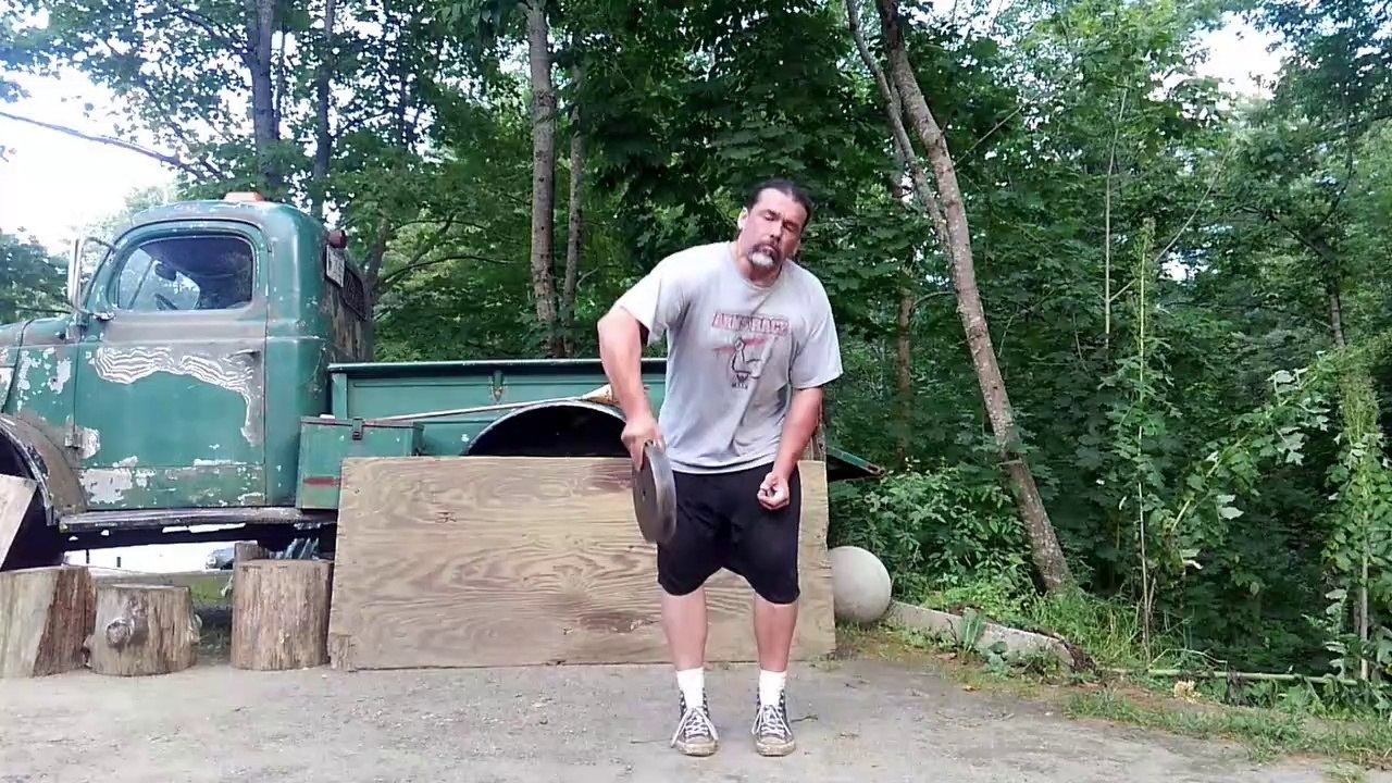 OHP Clean & Side Press 50lb