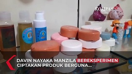 Inovatif! Siswa Ini Sulap Minyak Jelantah Jadi Sabun