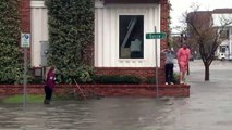 El huracán Sally produce inundaciones en el sur de EEUU