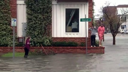 El huracán Sally produce inundaciones en el sur de EEUU